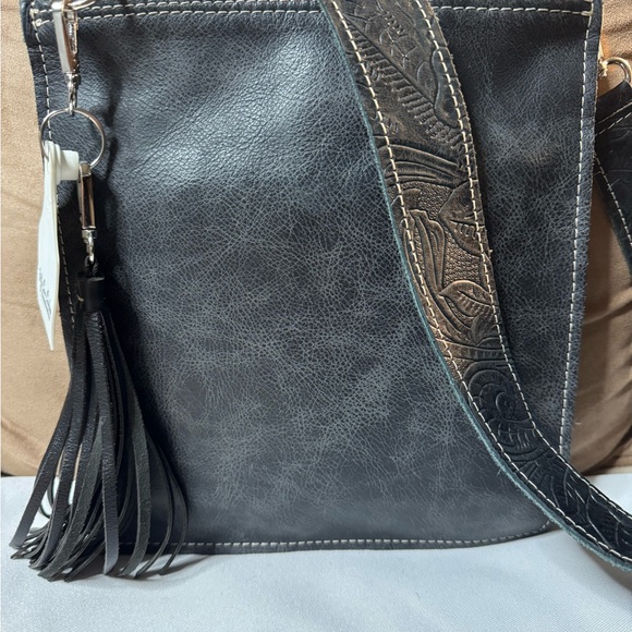 Holy Cow Couture Double Barrel Crossbody Bag HCC - Picture 2 of 5